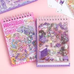 Mr. Paper 30 3d three dimensional stacking miniature scene stickers scenery sticker book girls (New)