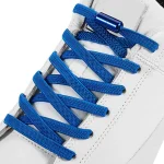 18 Colors Free to Match Elastic Shoelaces Lock Lazy Laces Flat Multi Color (New)