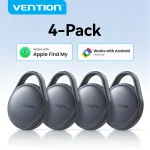 Vention 4-Pack Anti-Lost Tracker Smart Bluetooth Locator Up to 1 (New)