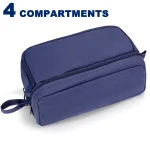 Large Capacity Portable Pencil Case Minimalist Multi Compartment Pencil Case Stationery Organizer Desktop Storage Pouch (New)