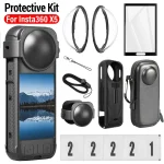 Insta360 X5 Lens Guard Silicone Protective Cover Screen Protectors (New)