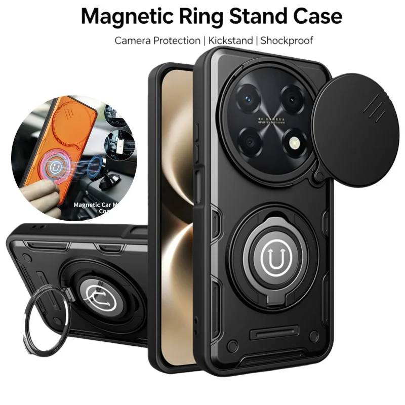 Huawei Nova 15 Max Case Slide Camera Protection Ring Cover