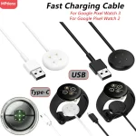 Fast Charging Cable Google Pixel Watch 3 41/45mm Charging (New)
