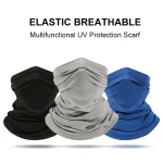 Outdoor UV Protection Bandana Scarf Neck Warmer Multifunctional Fishing Hiking Cycling Face Head (New)