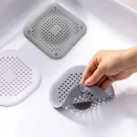 Anti Clogging Silicone Floor Drain Cover for Sink, Bathroom Drainage Outlet, Hair Anti (New)