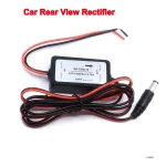 Car Rear View Rectifier, 12V DC Power Relay Capacitor Filter Connector for Backup (New)