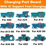 Charging Port Board For Samsung A72 A73 A52 A53 A33 A23 A24 A14 (New)