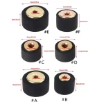 Cartridge Audio Radio Movement Pinch Roller Tape Recorder Pressure Cassette (New)