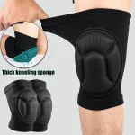 Knee Pads Thicken Sponge Volleyball Dancing Knee Protective Brace Gym Fitness Non (New)