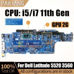 Dell Latitude 5520 3560 Notebook Mainboard 19819-1 073T17 0HHTHV (New)