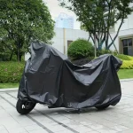 Universal Motorcycle Cover Sunproof Dustproof Waterproof Bike Scooter Electrombile UV Protection Reflective Stripes (New)