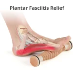 Wooden Massager Body Back Wooden Foot Roller, Foot Massager for Plantar Fasciitis, Stress (New)