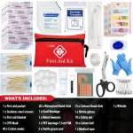First Aid Kit 26 330 Piece All Purpose Tactical Emergency Kit In The Car Acessories (New)