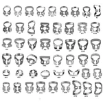 1 Dental Rubber Dam Clamps Endodontic Restorative Barrier Clips Stainless Steel Frame Holder (New)