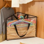 Hanger Storage Bag, Clothes Hanger Organizer Holder for Space Saving, Hanger Triangle or (New)