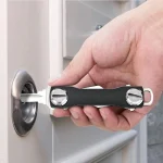 Smart Key Chain Mini Keychain Compact Key Decorative Holder Clip Home Storage Metal (New)