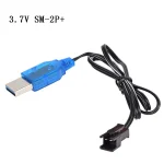 1Pc 3.7V 400mA NiMh/NiCd Battery USB Charger Packs SM 2P (New)