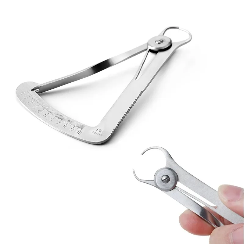 Sfabf331a887c420dbea789a057c8bb77R Dental Wax Thickness Gauge Stainless Steel Caliper Measuring Tool for Metal Wax in (New) - Image 1