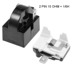 Universal Starting Relay Refrigerator PTC Start Relay 46024 Pin 15 Ohm   1 6H (New)