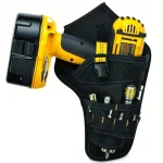 Power Tool Holster Cordless Drill Holster Single Hook with Metal Clip for Easy Attachment (New)