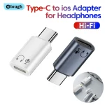 Elough Lightning to Type C Adapter For iPhone 16 15 Samsung MacBook iOS (New)