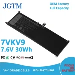 7VKV9 battery lithium ion batteries 7.6V 30Wh 2cell 4500mAh DELL XPS (New)