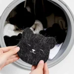 2  4 Sets Of Household Pet Hair Remover, Machine Washed Bear Sticky Sponge, (New)