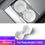 Cup Holder for Tesla Model Y Juniper Center Console Storage Box Non slip (New)