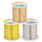 100m 328ft Fadeless Copper Clad Steel Wire Bendable Metal Sculpting Wire for Craft Floral (New)