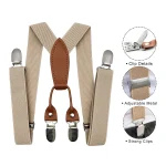 Elastic Kids Suspenders Fashion Children Boys Girls Y Back Braces Adjustable Suspenders Baby Wedding (New)