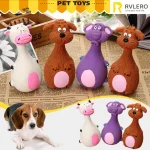 Dog Voice Toy Cartoon Shape Teddy Fadou Teeth Grinding Cleaning Plaything Rubber Anti (New)