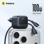 ã€Mini Chargerã€‘Baseus 100W Fast Charger USB C Charger Quick Charging For iPhone 17 (New)