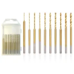 Mini Drill Bit Engraving Drill Bits Kit HSS Mini Engraving Bits 0.6 2.2mm Tiny (New)
