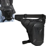 Motorcycle Leg Bag Waterproof Hard Shell Waist Pack, Outdoor Sports Thigh Bag for (New)