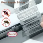 5 10 20 Window Screen Repair Sticker Window Net Anti mosquito Mesh Door Mosquito Netting Patch (New)