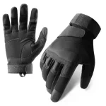Spring Autumn Tactical Gloves Mens Rubber Shell Protection Thickened All Finger Touch Screen (New)