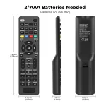 Universal G006 TV Remote Replacement Control Compatible with LG And Multiple Brands (New)