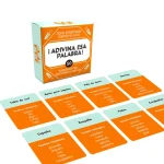 Spanish Word Guessing Board Game â€“ 50 Vocabulary Cards Language Learning Party Game (New)