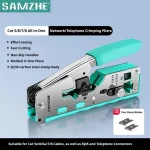 SAMZHE RJ45 Crimp Tool Crimper Cutter Cat5e/6/7/8 8P 6P (New)