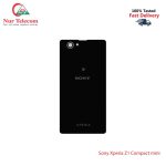 Sony Xperia Z1 Compact Mini Backshell Back Glass Cover Price in Bangladesh (New)
