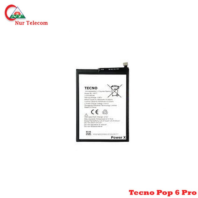 Tecno-Pop-6-Pro-Battery Tecno Pop 6 Pro High Quality Battery Price in Bangladesh (New) - Image 1