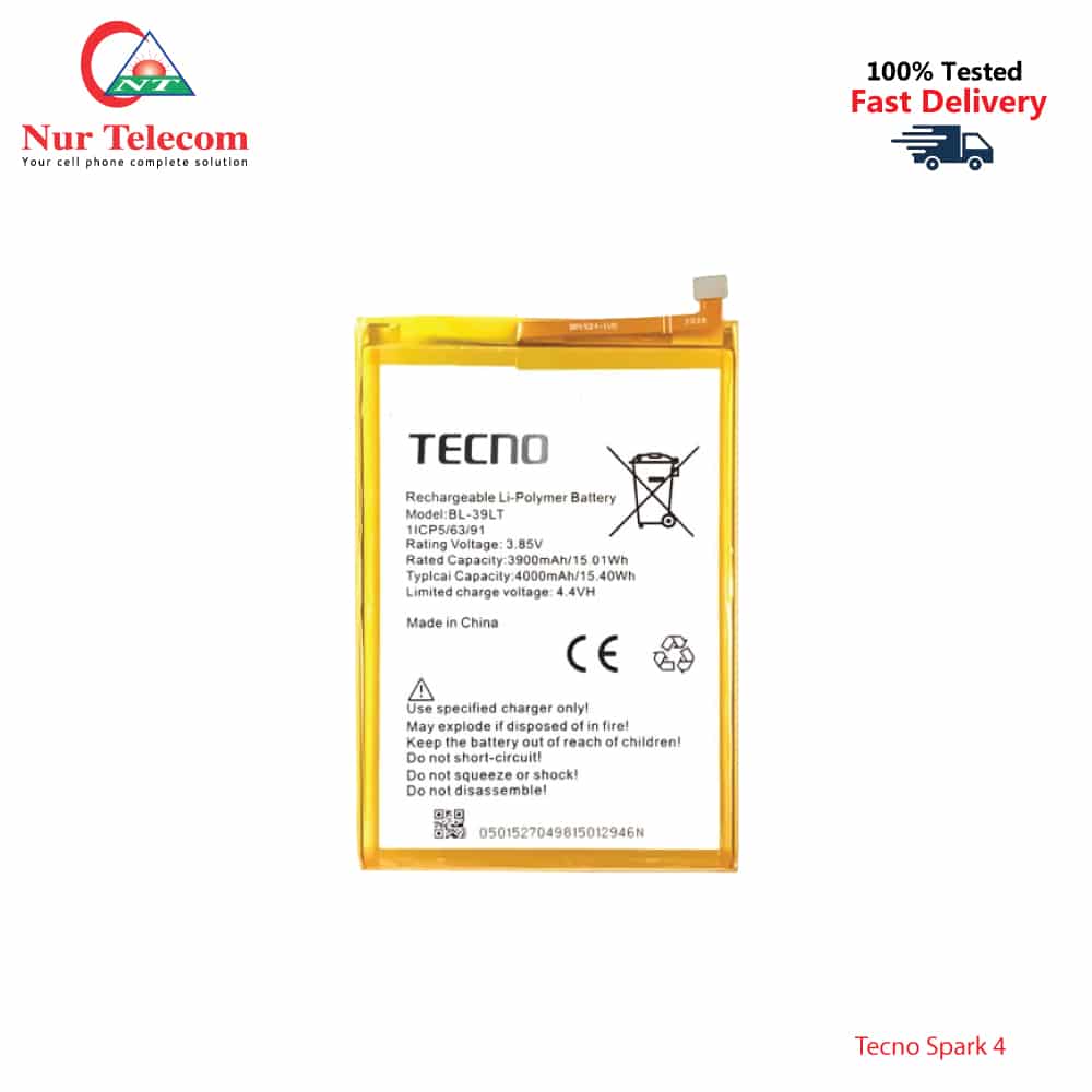 Tecno_Spark_4-battery Tecno Spark 4 High Quality Battery Price in Bangladesh (New) - Image 1