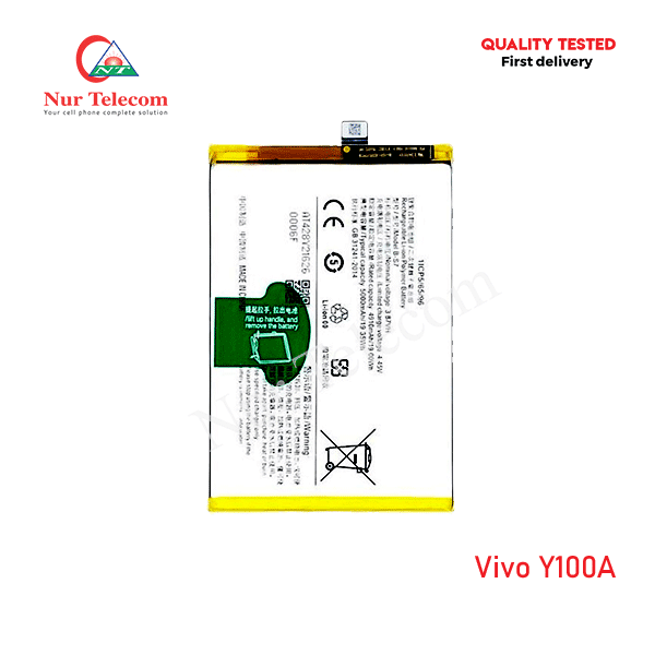 Vivo-Y100A-Battery Vivo Y100A High Quality Battery Best Price in Bangladesh (New) - Image 1