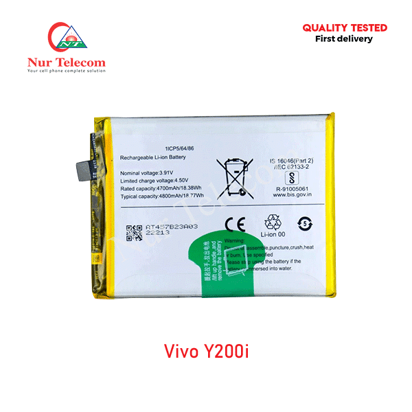 Vivo-Y200i-Battery-Price Vivo Y200i High Quality Battery Price in Bangladesh (New) - Image 1