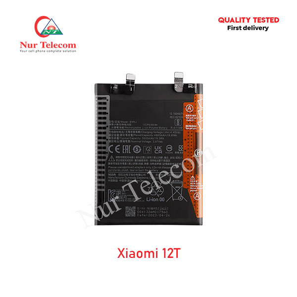 Xiaomi-12T-Battery Xiaomi 12T High Quality Battery Price in Bangladesh (New) - Image 1