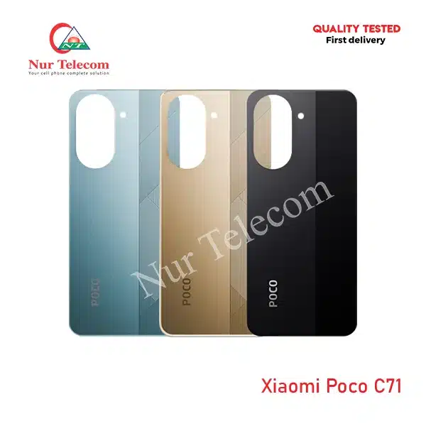 Xiaomi-Poco-C71-Backshell Xiaomi Poco C71 Backshell Back Glass Cover Price in Bangladesh (New) - Image 1