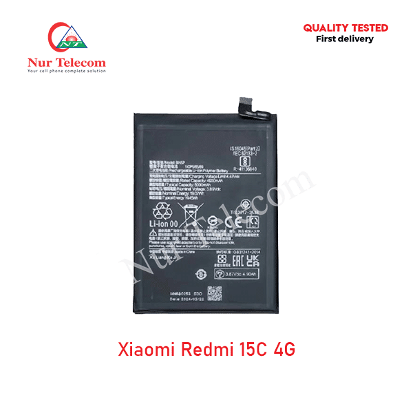 Xiaomi-Redmi-15C-4G-Battery Xiaomi Redmi 15C 4G High Quality Battery Price in Bangladesh (New) - Image 1