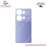 Xiaomi Redmi Note 13 Pro 4G High Quality Battery Backshell Back Glass Cover Price in Bangladesh (New)