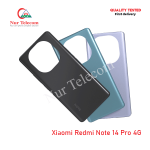 Original Xiaomi Redmi Note 14 Pro 4G Backshell Back Glass Cover Price in Bangladesh (New)