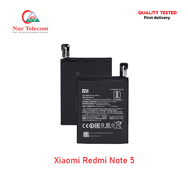 Xiaomi-Redmi-Note-5-Battery Xiaomi Redmi Note 5 High Quality Battery Price in Bangladesh (New) - Image 1